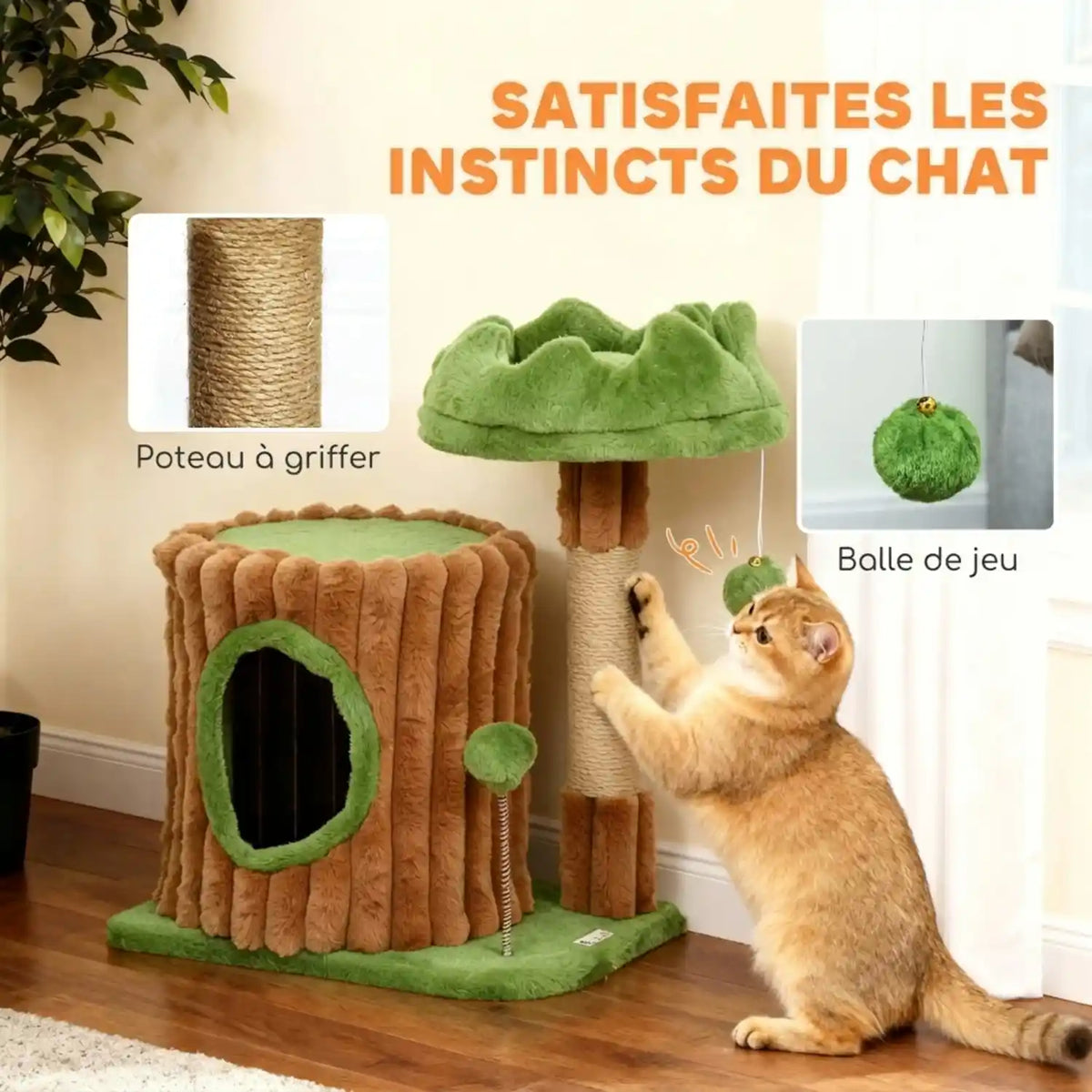 Arbre a chat désign Maison cousin 