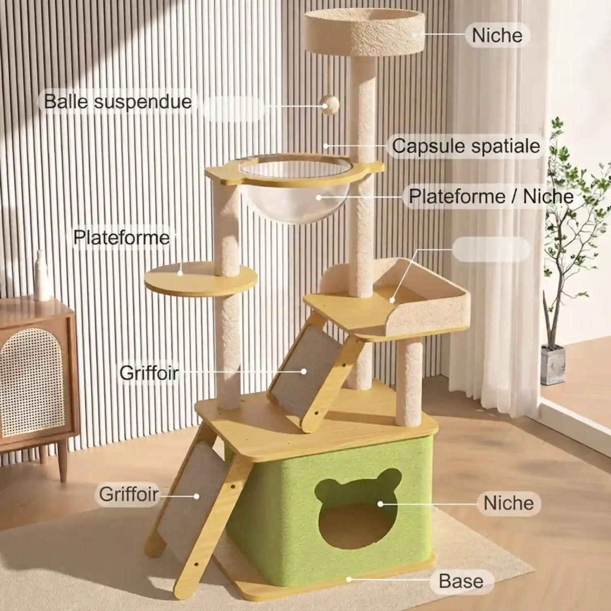 Arbre pour chat