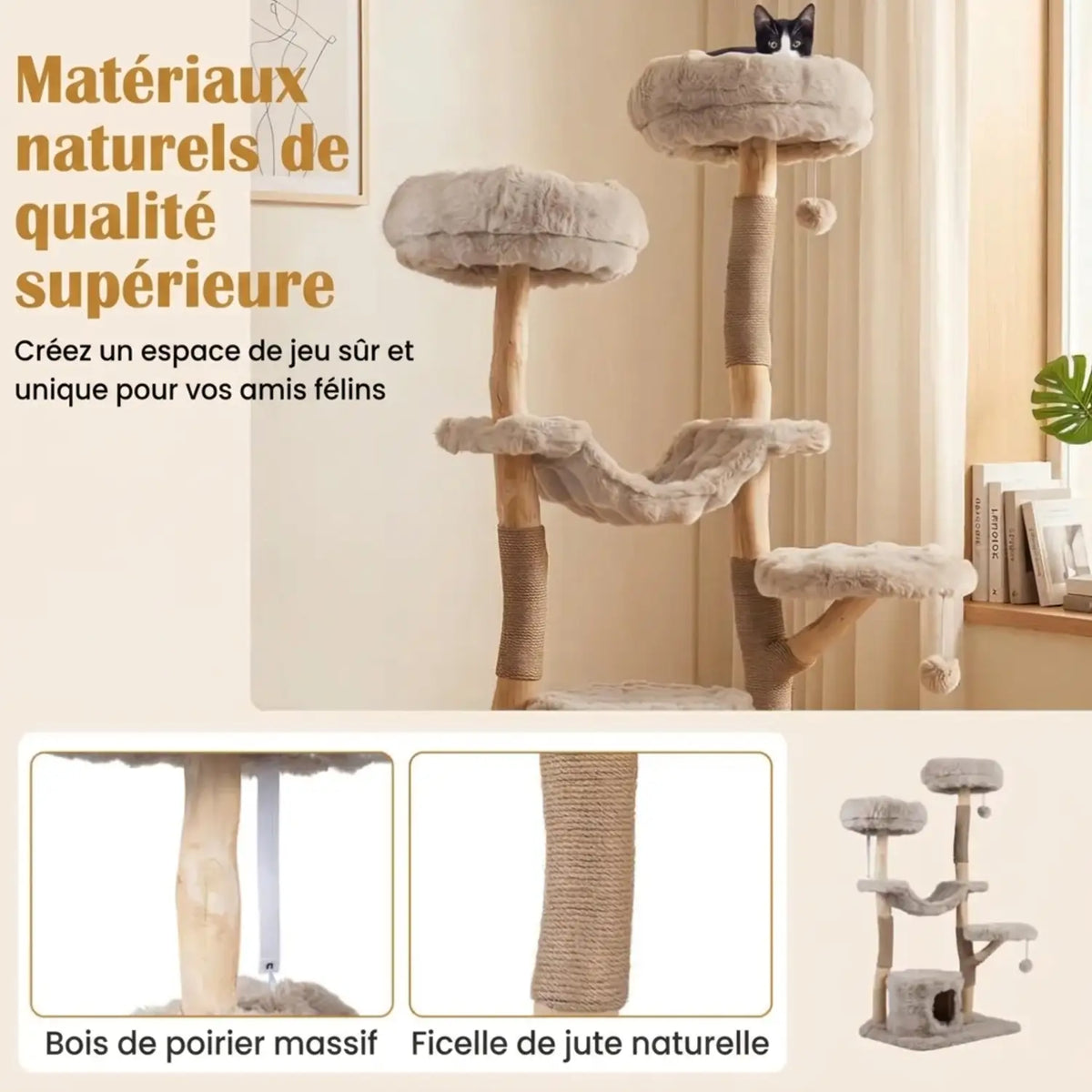 Arbre a chat désign Maison 