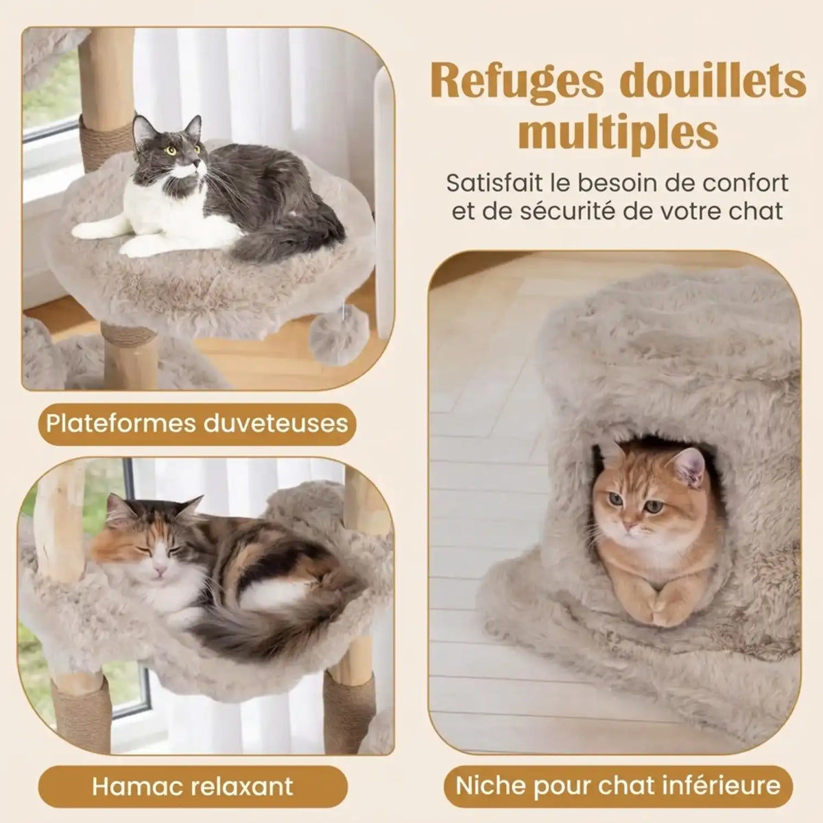 Arbre a chat désign Maison 