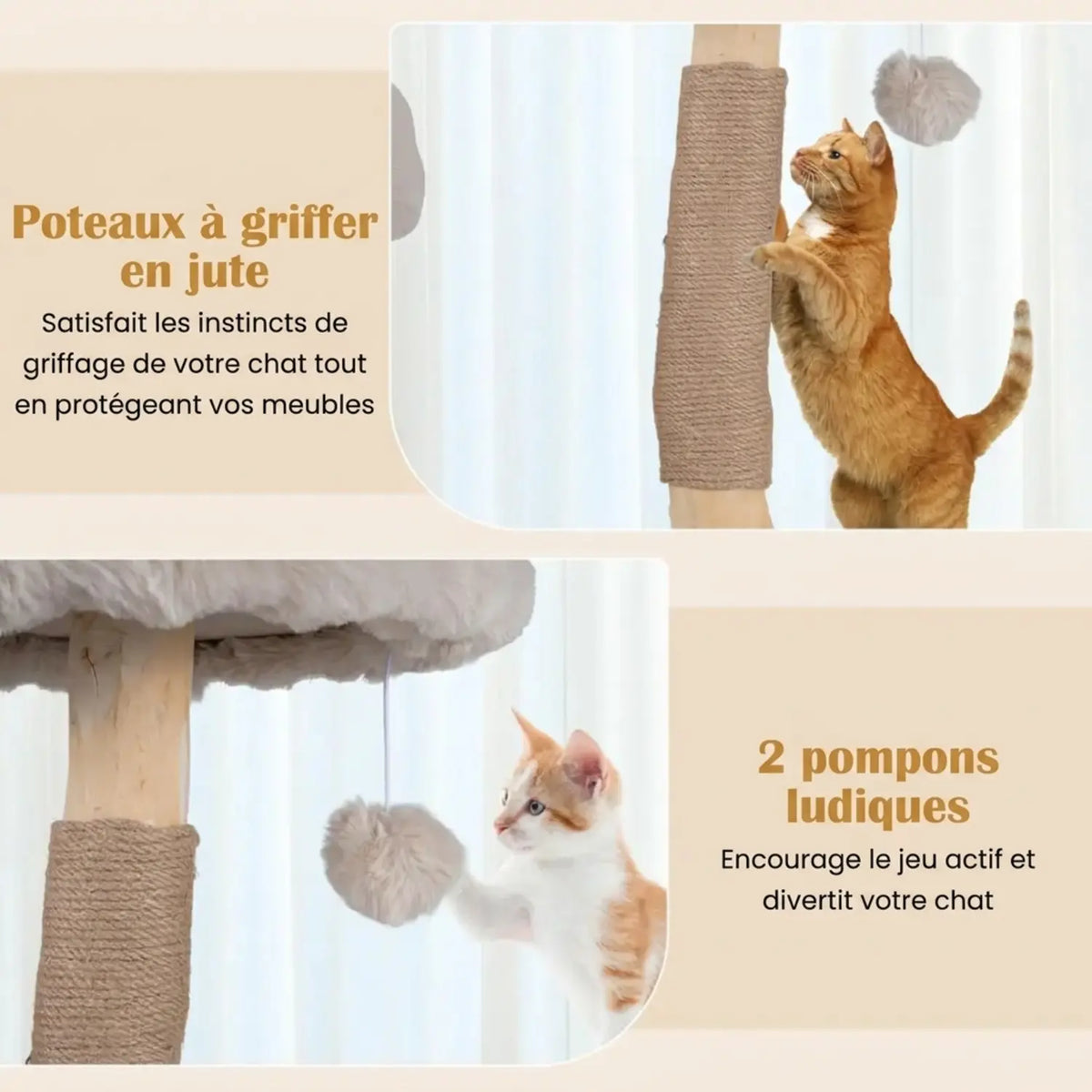 Arbre a chat désign Maison 