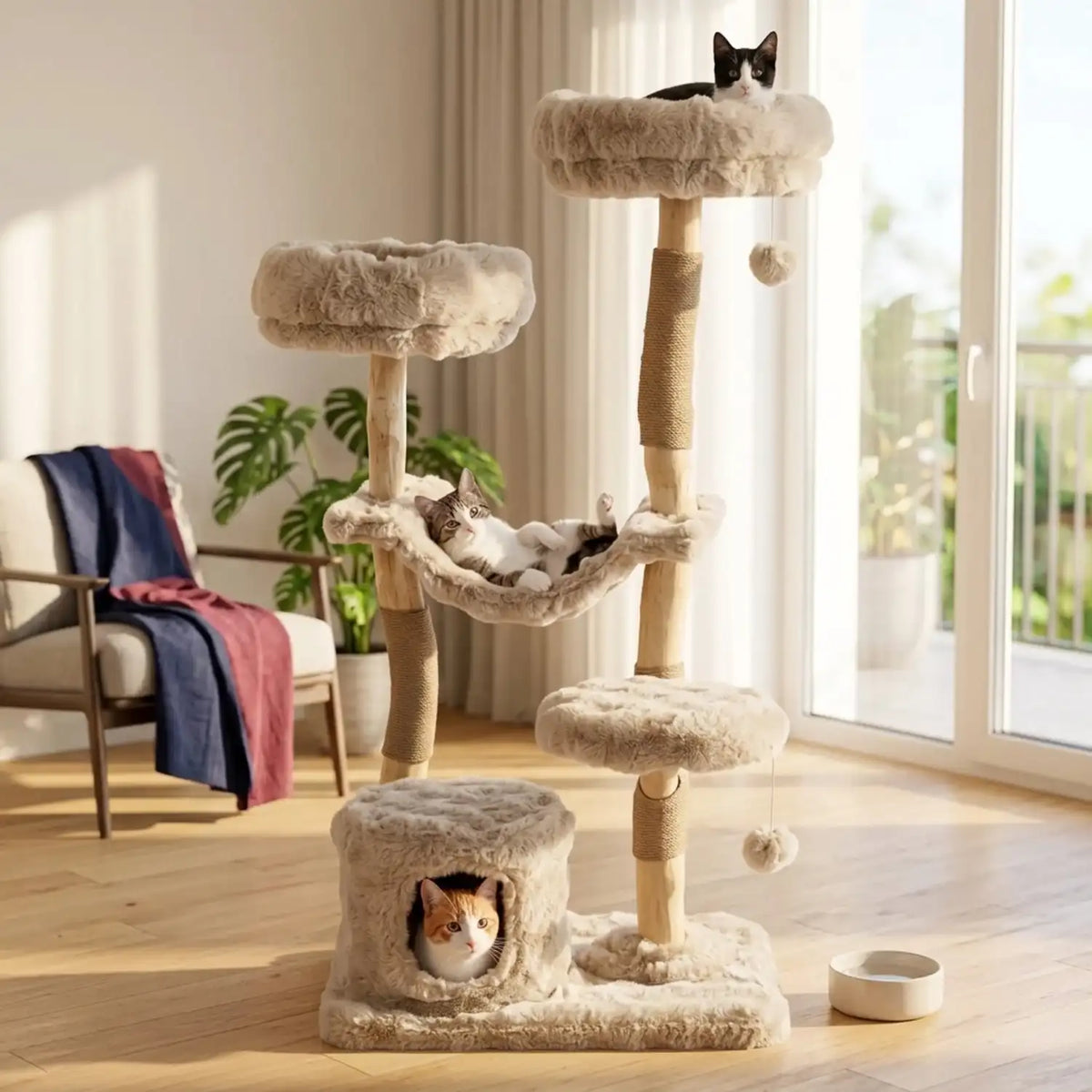 Arbre a chat désign Maison 