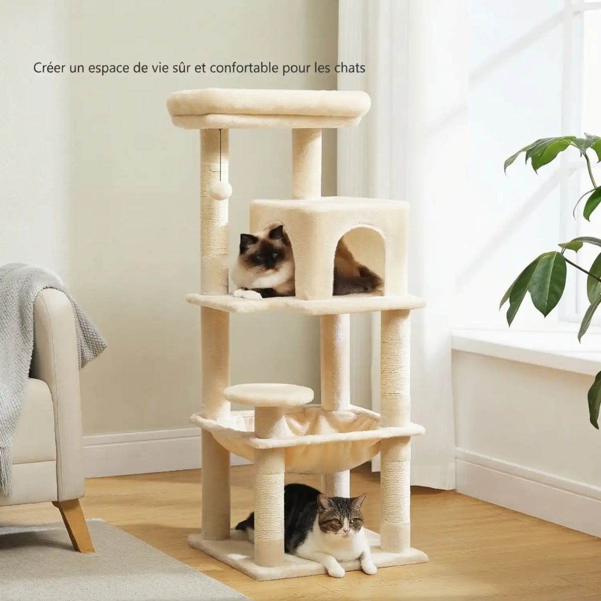 Arbre achat et tours dans Meuble pour chats