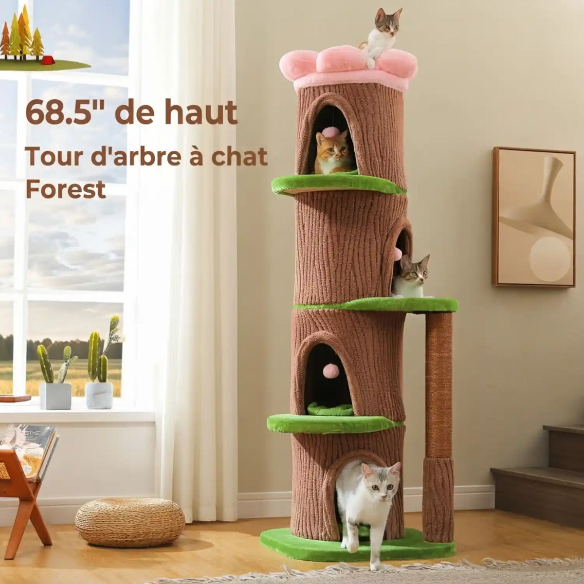 Arbres à chat et tours dans Meubles pour chats