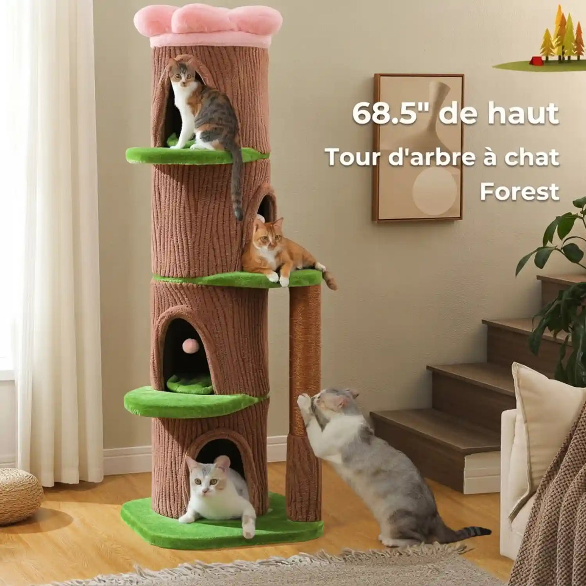 Arbres à chat et tours dans Meubles pour chats