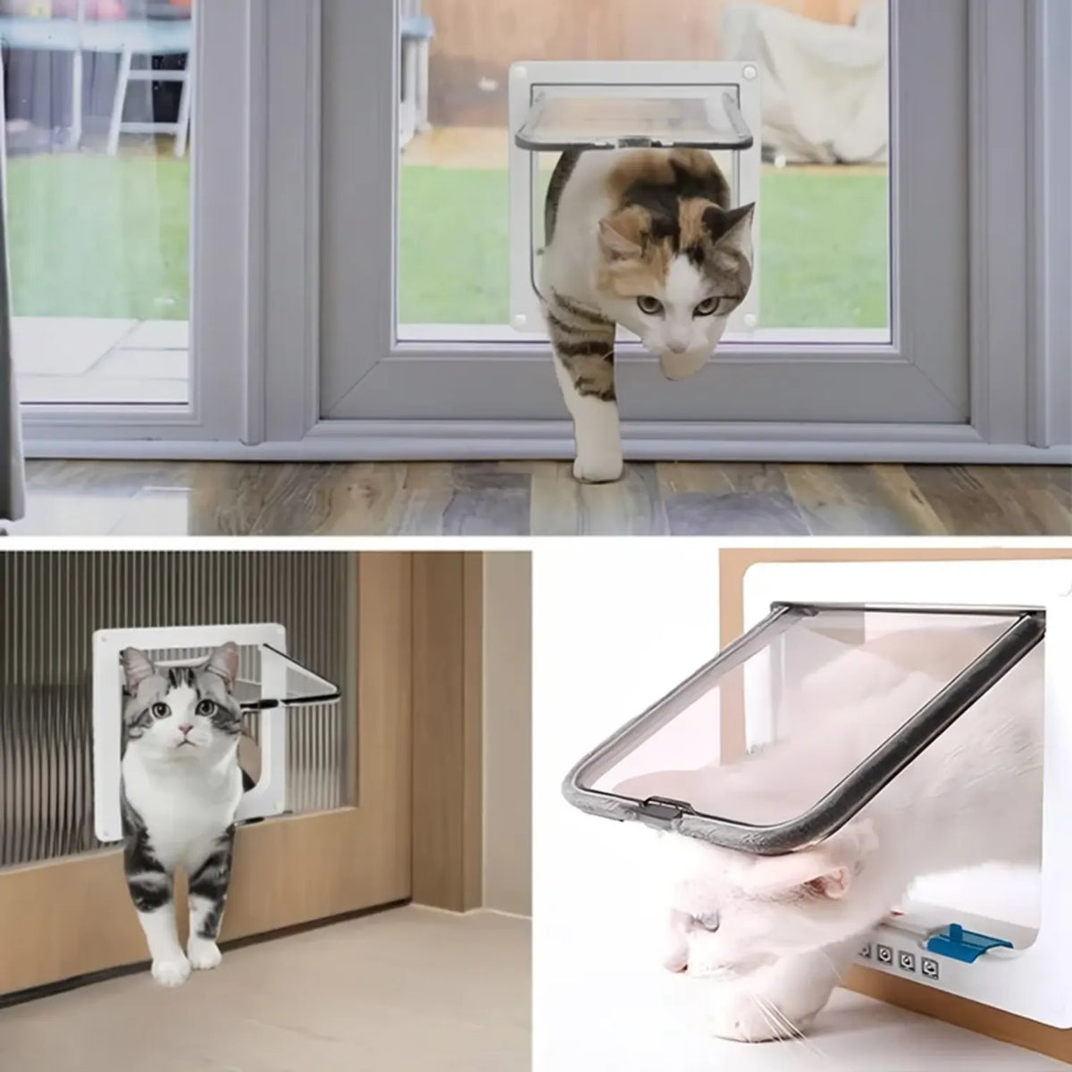 Chatiere pour Chats,Porte pour Chat