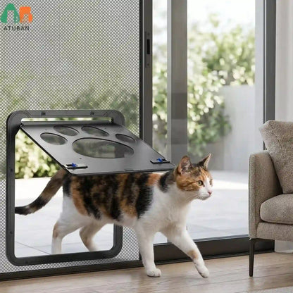 Chatiere pour Chats,Porte pour Chat 