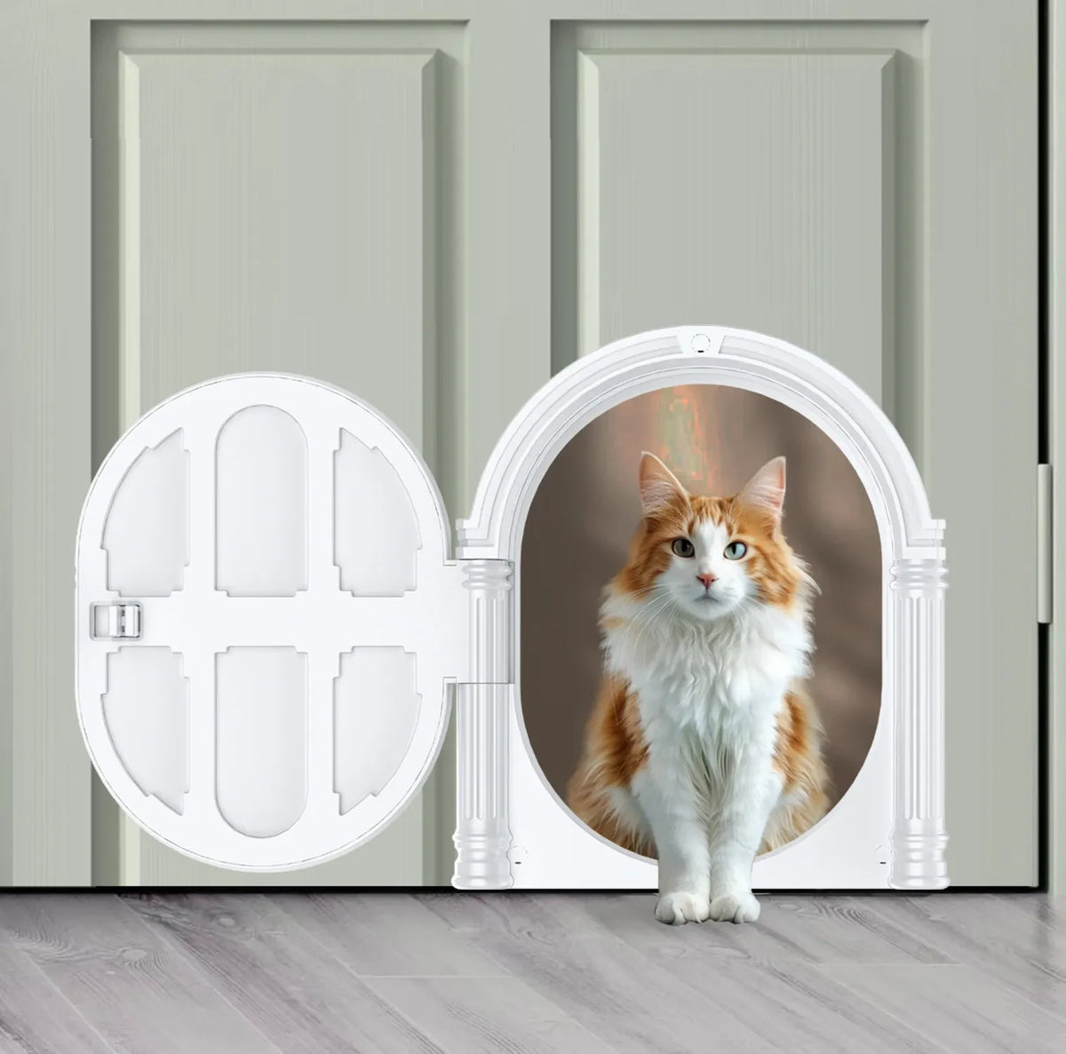 Chatiere pour Chats,Porte pour Chat