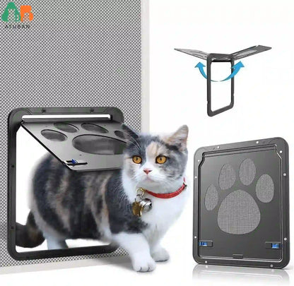 Chatiere pour Chats,Porte pour Chat 