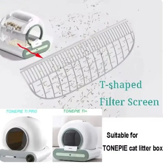 Filtre de rechange litière automatique compatible Tonepie Ti Pro Ti+ - Litièrecat
