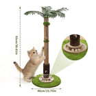 Griffoir Chat Arbre Décoratif - Sisal et Jouets