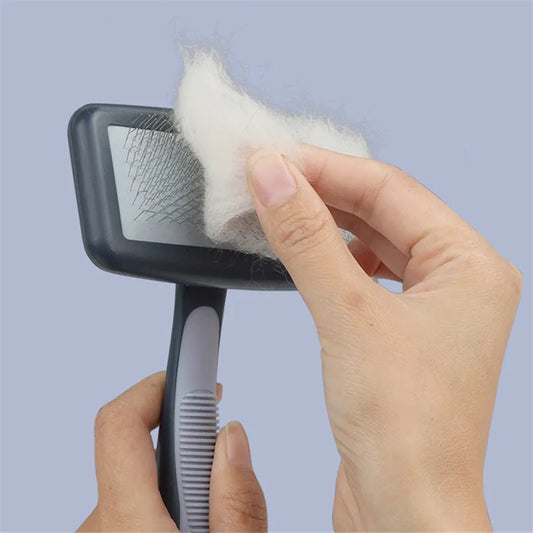 Brosse Peigne Toilettage Chat & Chien – Anti-Noeud & Retrait Poils