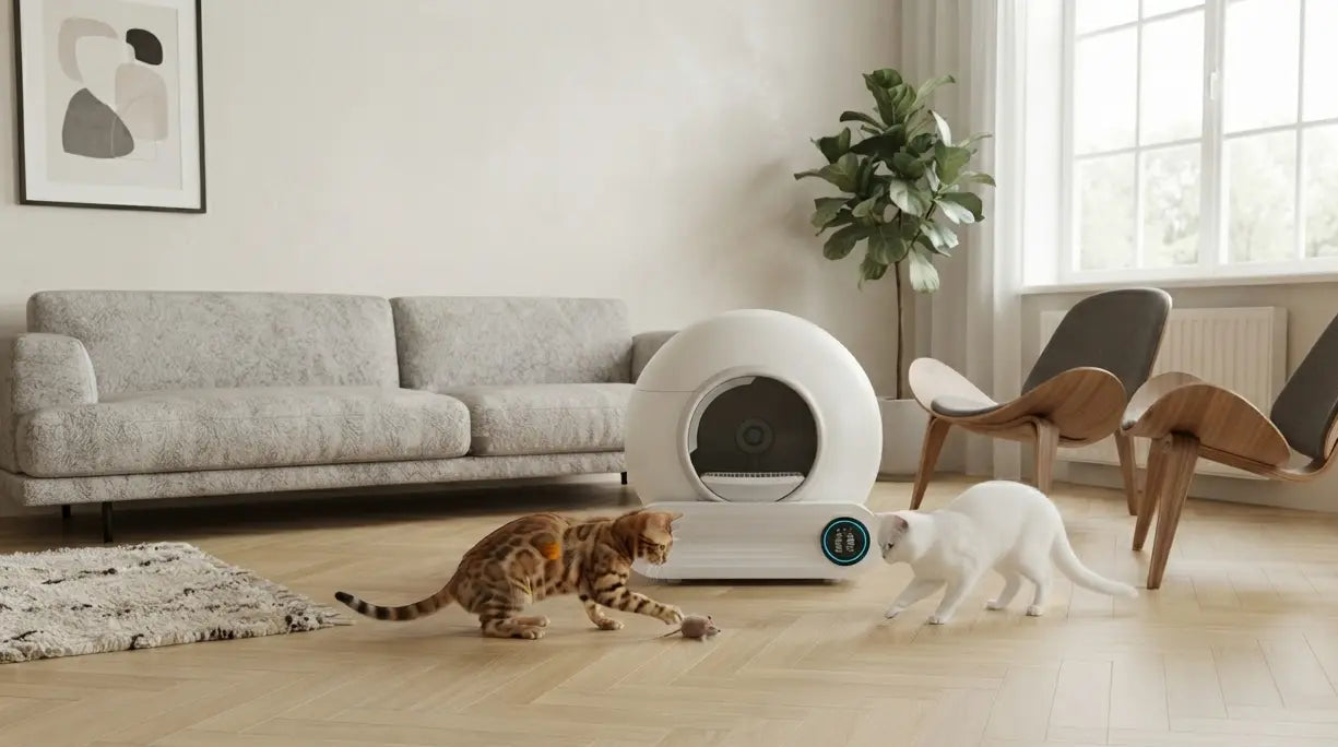 Litiere chat automatique pro 