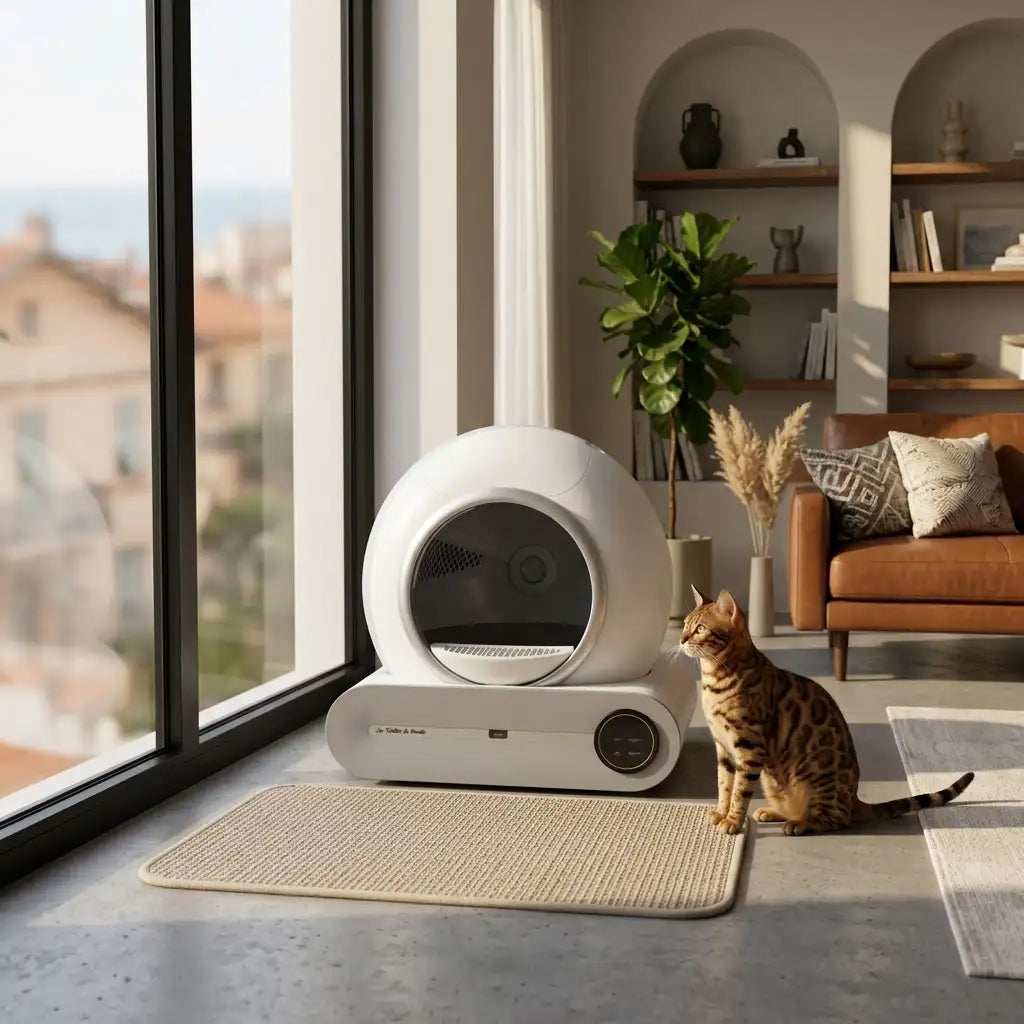Litiere pour chat auto