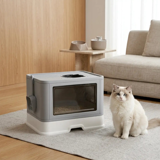 Maison de toilette a chat 