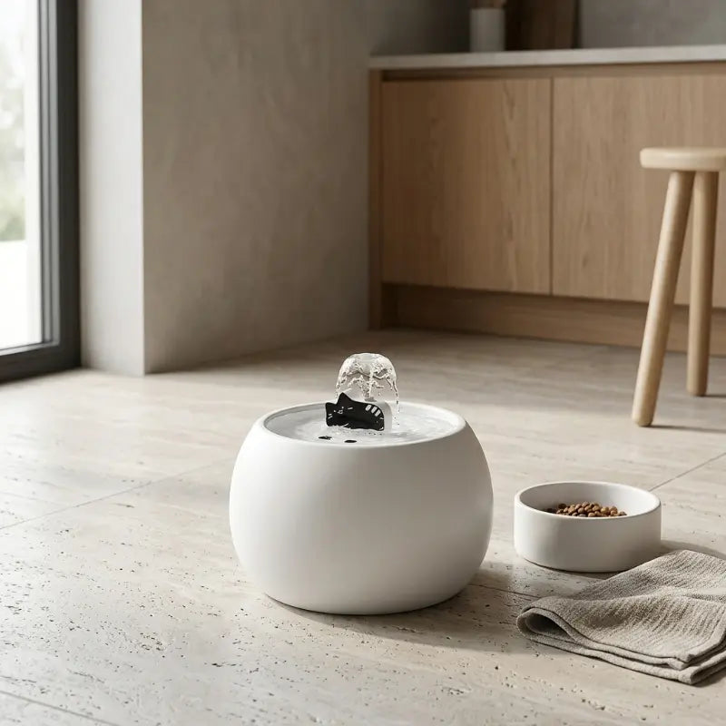 Fontaine Céramique Rechargeable 1.5L