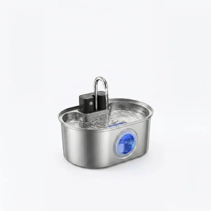 Fontaine Inox 3,2L – Filtrante avec Indicateur de Niveau (USB)